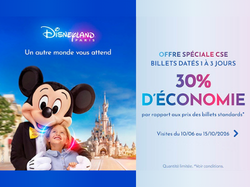 Disney – Billet Daté